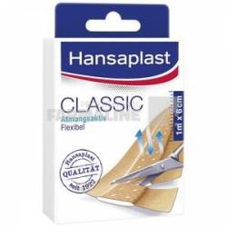 Hansaplast Classic Plasturi banda 1m x 6cm