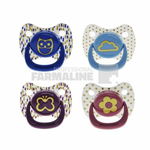 Minut Baby Suzeta latex ortodontica 6+ luni (min 2019019)