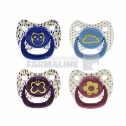 Minut Baby Suzeta latex, ortodontica 0 - 6 luni (MIN 2019018)