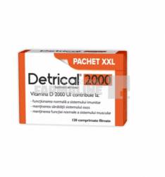 Detrical D3 2000 IU 120 comprimate filmate
