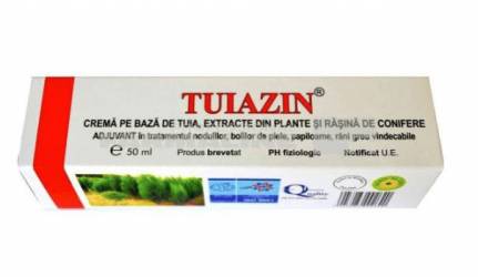 Tuiazin Crema pe baza de Tuia, Extract de Plante si Rasina Conifere 50 ml