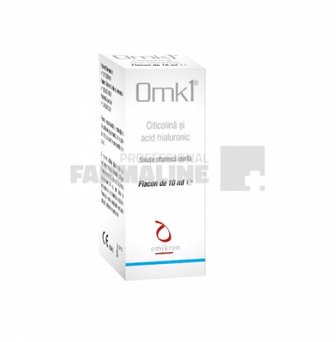 OMK1 Solutie oftamlica Citicolina si acid hialuronic 10 ml