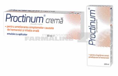 Proctinum crema 30 ml + Proctinum gel 200 ml Cadou