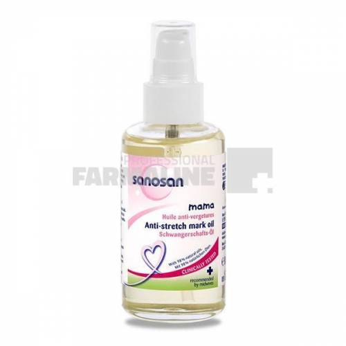 Sanosan Mama Ulei prevenire vergeturi 100 ml + Gel dezinfectant cu aloe vera Cadou