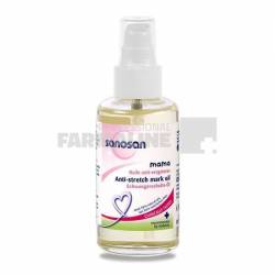Sanosan Mama Ulei prevenire vergeturi 100 ml + Gel dezinfectant cu aloe vera Cadou
