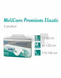Hartmann Molicare Premium Elastic 5 picaturi Scutece incontinenta M 30 bucati