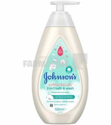 Johnson's Baby Lotiune de spalare cotton touch 2in1 500 ml