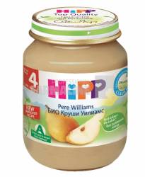 Hipp piure pere williams 4+ luni 125 g