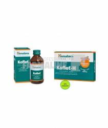 Koflet sirop 100 ml + Koflet - H cu portocale 12 comprimate 25% Reducere