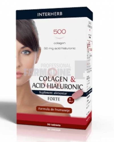 Colagen & Acid Hyaluronic Forte 30 tablete