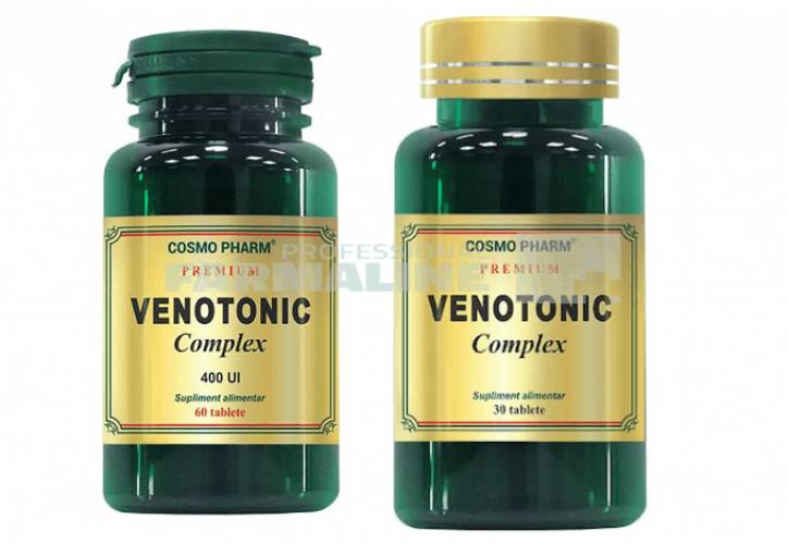 Venotonic Complex 60 tablete + Venotonic Complex 30 tablete