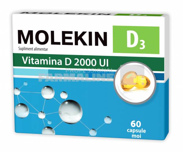 Molekin D3 2000 U.I. 60 capsule moi