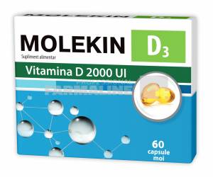 Molekin D3 2000 U.I. 60 capsule moi