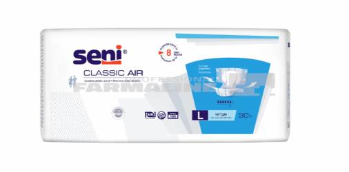 Seni Classic Air Scutece pentru adulti L 30 bucati