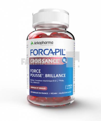 Arkopharma Forcapil pentru cresterea parului 60 jeleuri