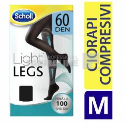 Scholl Ciorapi Compresivi Light Legs 60 Den negru ''M''