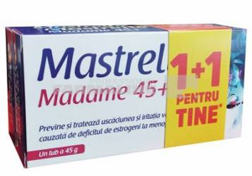 Mastrelle Madame 45+ gel vaginal 45g oferta 1+1