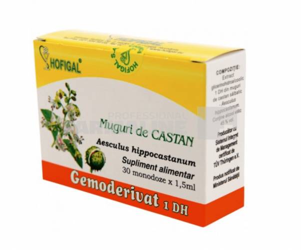 Gemoderivat 1 DH Muguri de castan 30 monodoze