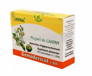 Gemoderivat 1 DH Muguri de castan 30 monodoze
