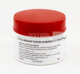 Unguent pentru hemoroizi cu sangerare 30 ml
