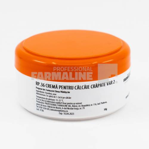 Crema pentru calcaie crapate varianta 2 50 g