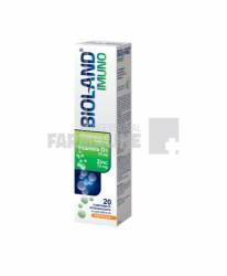 Vitamina C 1000 mg + D3 25 mcg + Zinc 15 mg cu aroma de portocale 20 comprimate efervescente