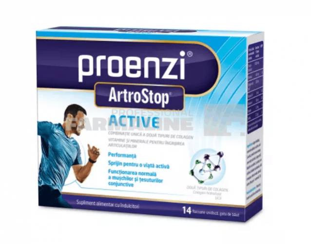 Proenzi Artrostop active 14 flacoane