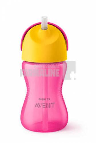 Avent SCF798/02 Cana cu pai roz 300 ml