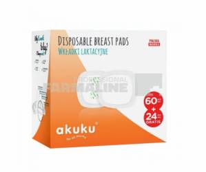 Akuku A0368 Tampoane san 60 bucati + 24 bucati Gratis