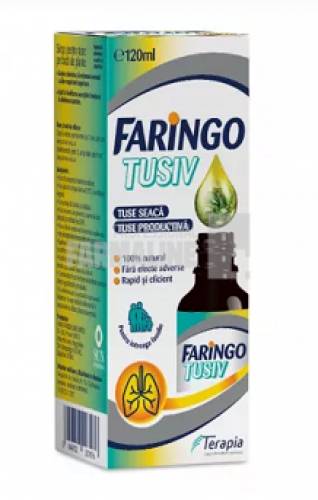 Faringo Tusiv sirop pe baza de plante 120 ml