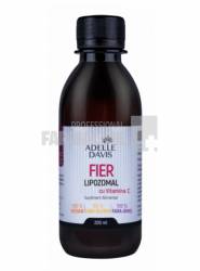 Adelle Davis Fier Lipozomal cu Vitamina C 200 ml