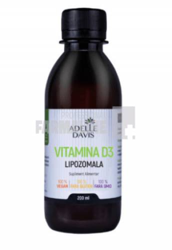 Adelle Davis Vitamina D3 Lipozomala 200 ml