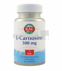 L - Carnosine 500 mg 30 tablete