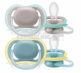 Avent SCF349/01 Suzete Ultra Air 18+ luni neutre 2 bucati