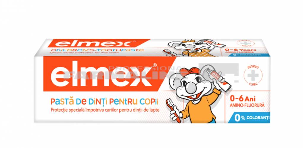 Elmex Pasta dinti anticadere copii 0-6 ani 50 ml