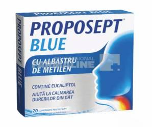 Proposept Blue 20 comprimate de supt