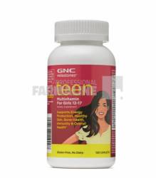 GNC Miletones Teen Multivitamine pentru fete 12-17 ani 120 comprimate