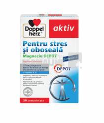 Doppelherz Stres si oboseala Magneziu 375 Depot 30 comprimate
