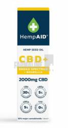 Ulei de canepa cu 2000 mg CBD, 500 mg CBDA, 500 mg CBGA, 200 mg Boswellia 10 ml