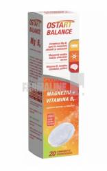 Ostart Balance Mg + B6 20 comprimate efervescente