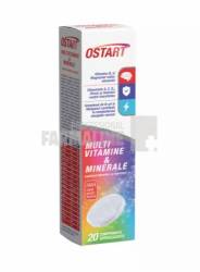 Ostart Multivitamine & Minerale 20 comprimate efervescente