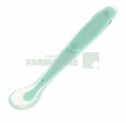 Akuku A0416 Lingurita moale din silicon turcoaz
