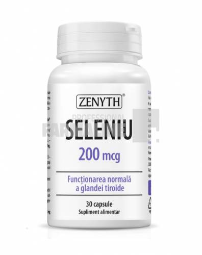 Seleniu 200 mcg 30 capsule