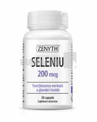 Seleniu 200 mcg 30 capsule