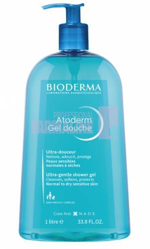 Bioderma Atoderm Gel de dus piele uscata/sensibila 1000 ml