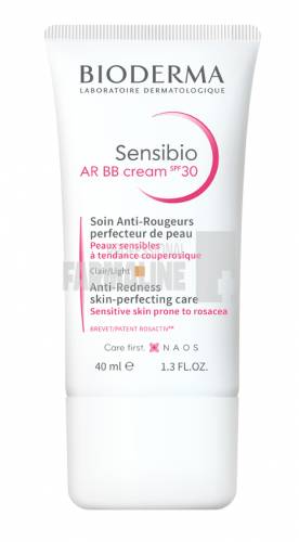 Bioderma Sensibio AR BB SPF30+ Crema ten sensibil 40 ml
