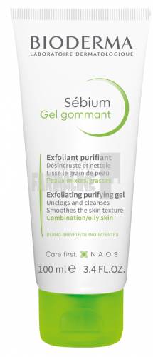Bioderma Sebium Gel exfoliant 100 ml