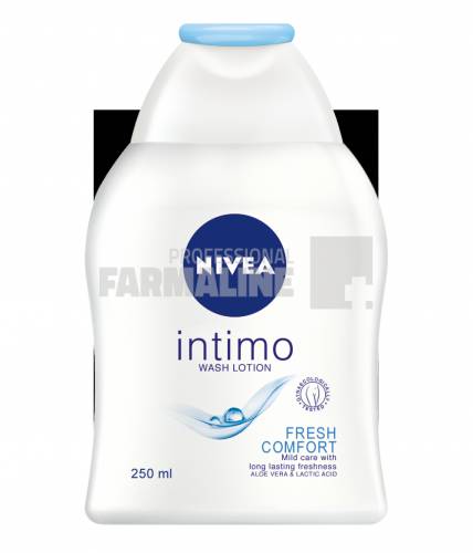 Nivea 80713 Intimo Fresh Confort Lotiune intima cu Aloe Vera si Acid lactic 250 ml