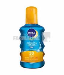 Nivea 85803 Sun Protect &amp; Refresh Spray protectie solara SPF30 200 ml
