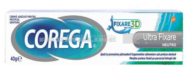 Corega Ultra Fixare Neutro Crema adeziva 40 g